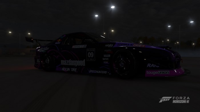 Mazdaspeed RX-7 Drift Car with Formula Drift Livery