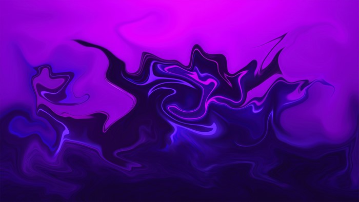 Abstract fluid purple and pink artwork