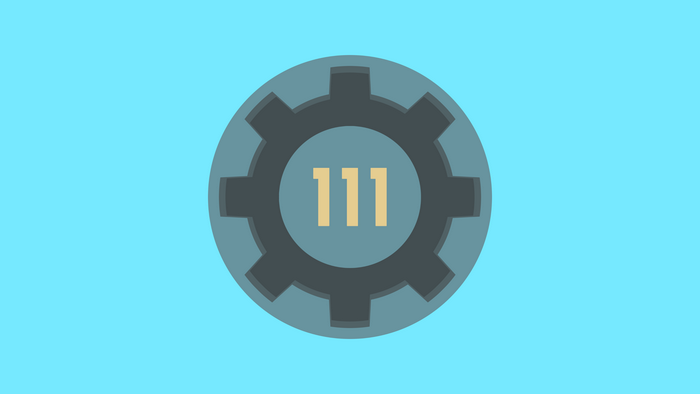 Vault 111 logo from Fallout 4