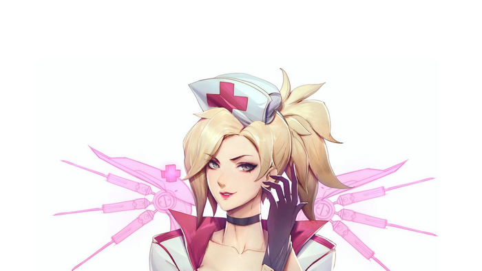 Mercy from Overwatch by Zeronis