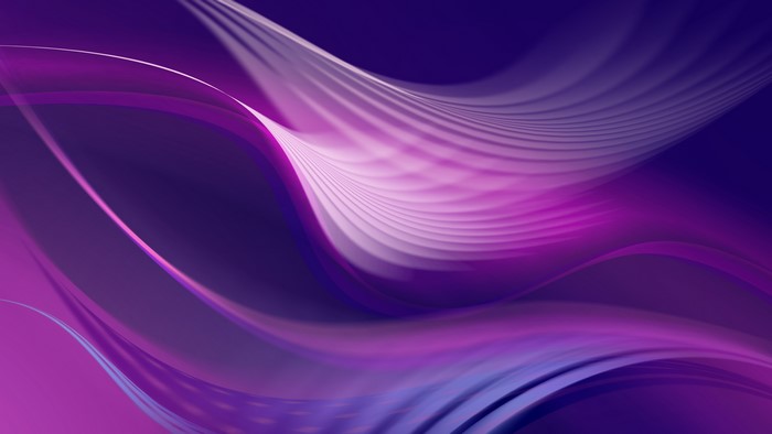 Abstract Purple Wavy Lines 4K