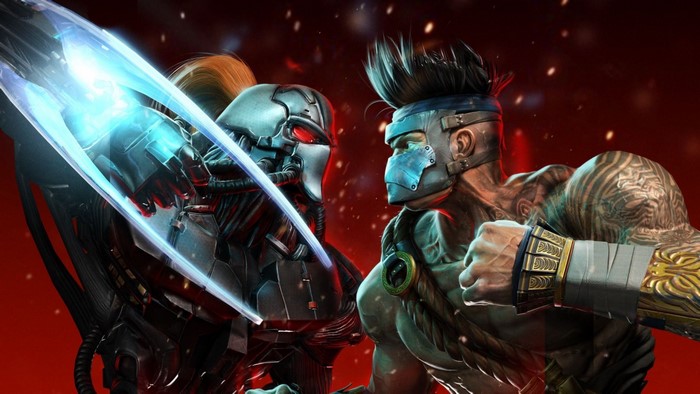 Fulgore and Jago from Killer Instinct in 4K