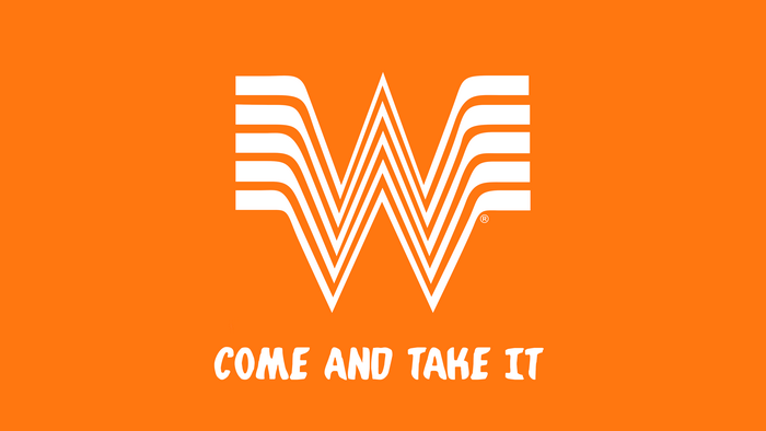 Whataburger "Come and Take It" Logo
