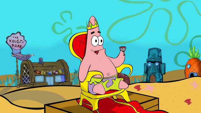 4K Illustration of Patrick from Spongebob Squarepants