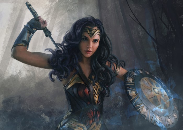 Wonder Woman from DC Comics artwork