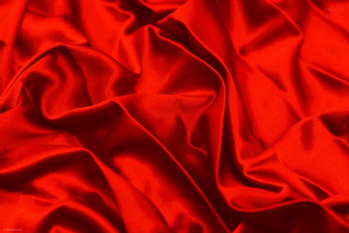 Red Silk Fabric Texture