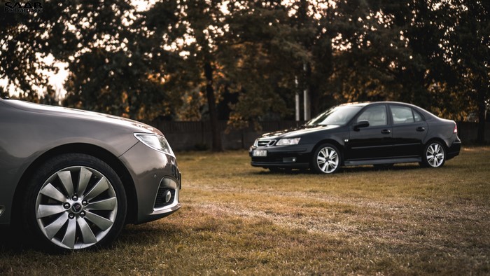 4K SAAB 9-3 Sport Sedan and SAAB 9-5 NG in Podkarpacie