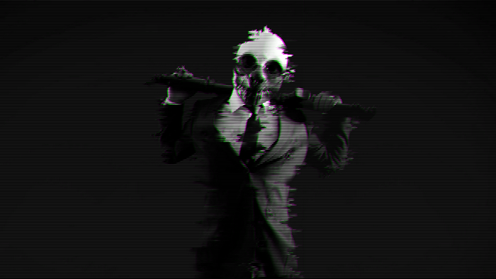 Skull Masked Figure from Payday 2