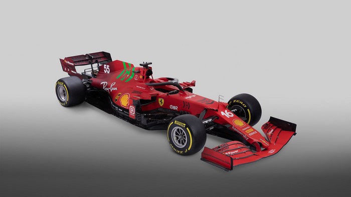 Scuderia Ferrari SF21 Formula 1 Race Car