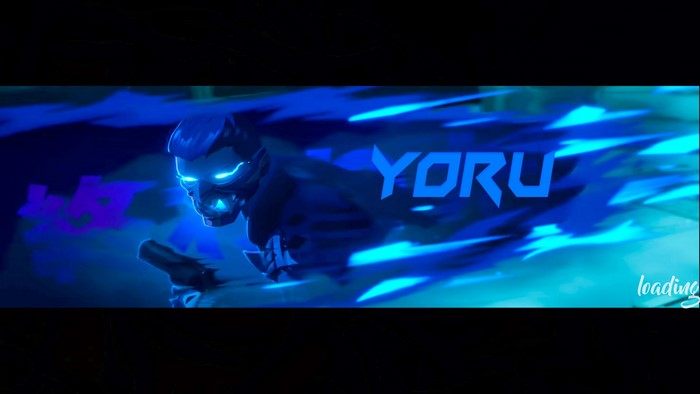 Yoru Character from Valorant by Riot Games