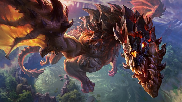 Dragon from Legend of Runeterra