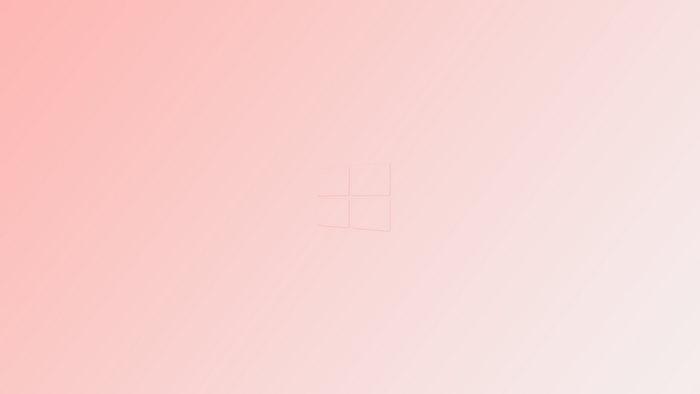 Windows 10 4K pink gradient