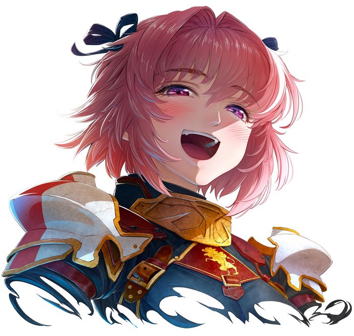 Astolfo from Fate/Grand Order wearing armor