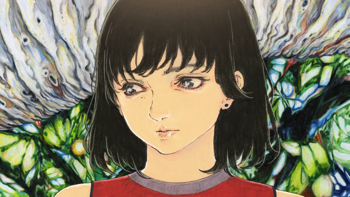 Anime girl with black hair by Shingo Tamagawa