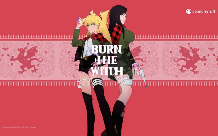 Two women from Burn the Witch anime