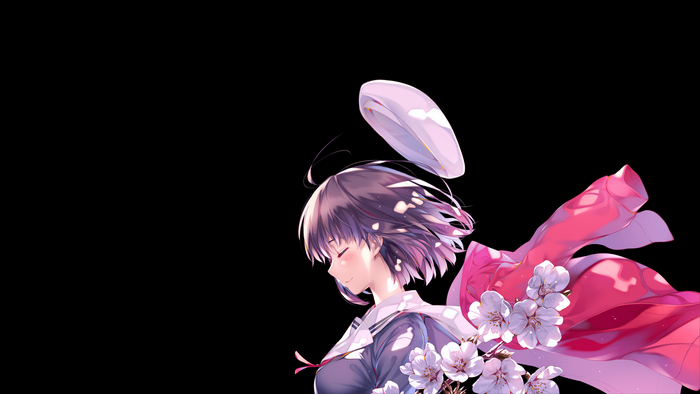 Katou Megumi from Saenai Heroine no Sodatekata with flowers