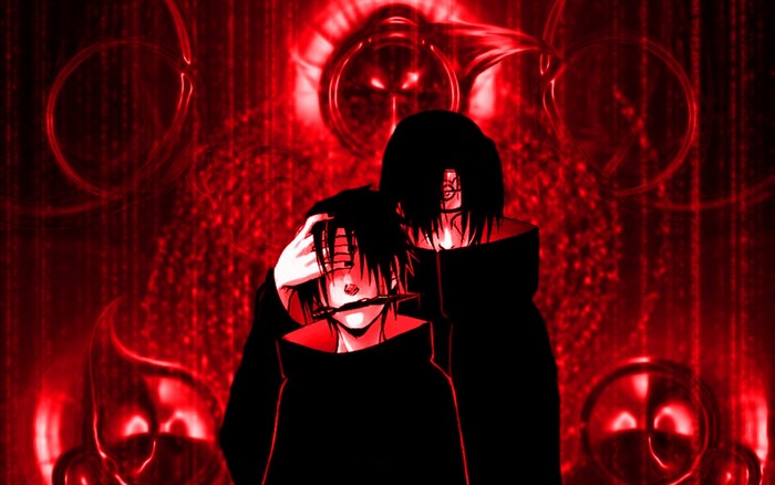 Itachi and Sasuke from Naruto