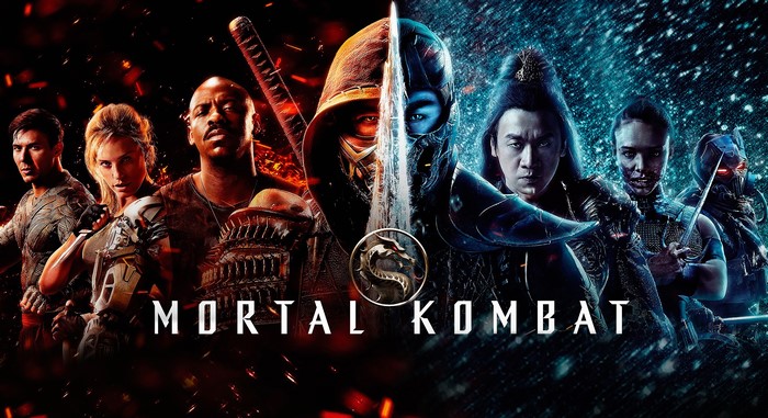 Mortal Kombat Movie Poster with Characters