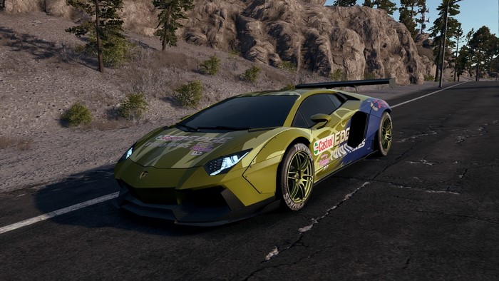 Lamborghini Aventador LP700-4 with Castrol livery in Need for Speed Payback