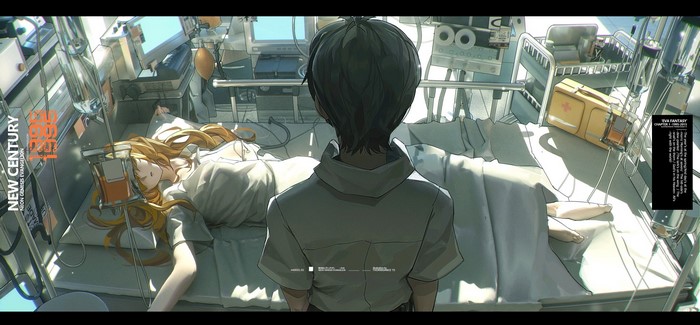 Asuka Langley Soryu and Shinji Ikari from Neon Genesis Evangelion