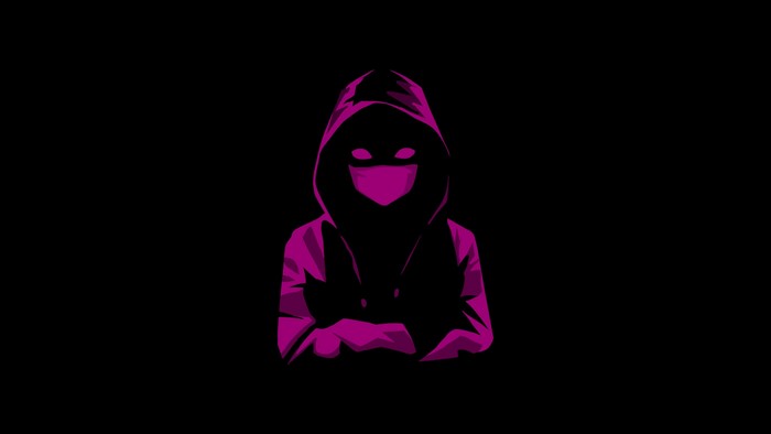 Person in a hoodie with a mask