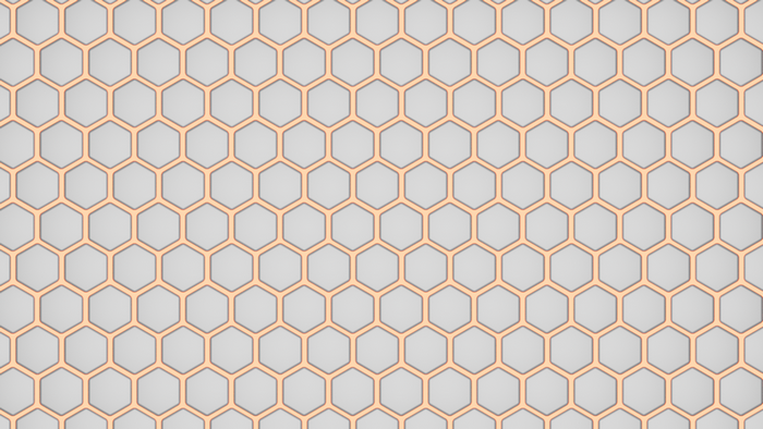 Hexagonal grid texture