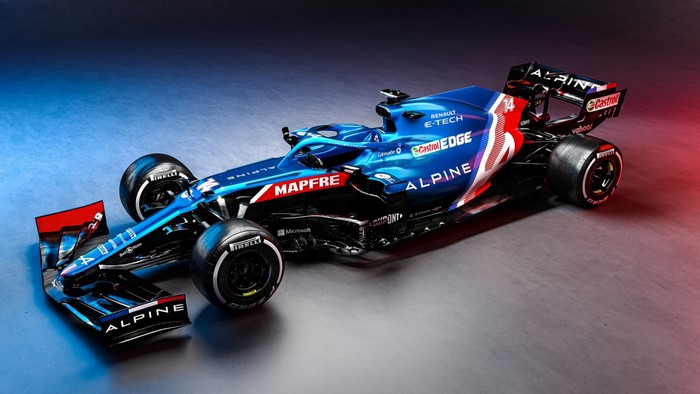 Alpine F1 Formula 1 Car