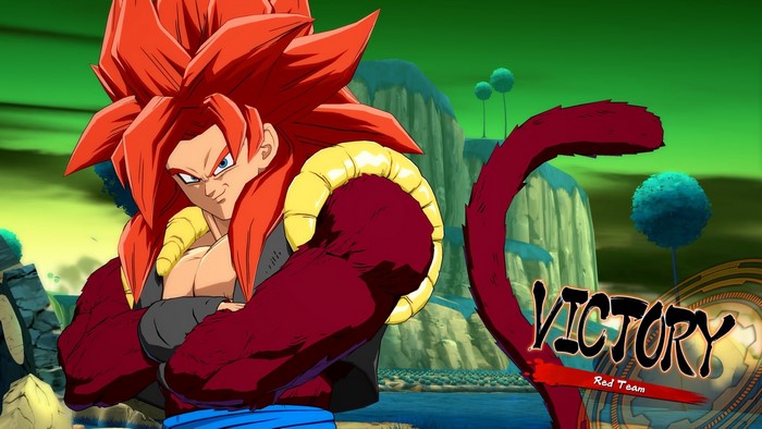 Super Saiyan 4 Gogeta from Dragon Ball FighterZ