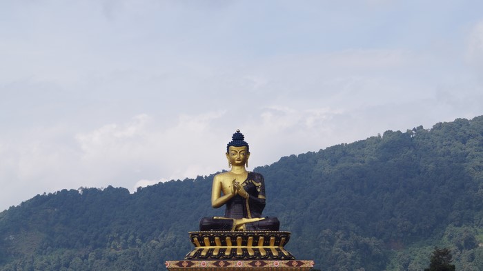 Buddha statue at Ravangla, Sikkim