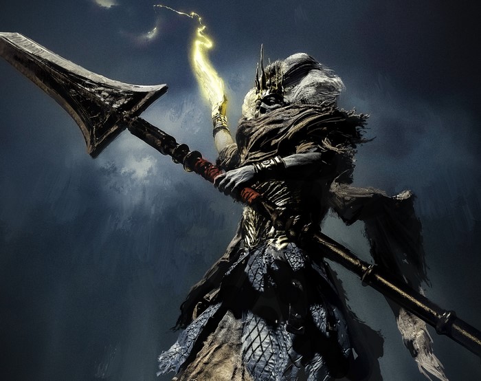 Artwork of a character from Dark Souls 3 by Espen Olsen Sætervik