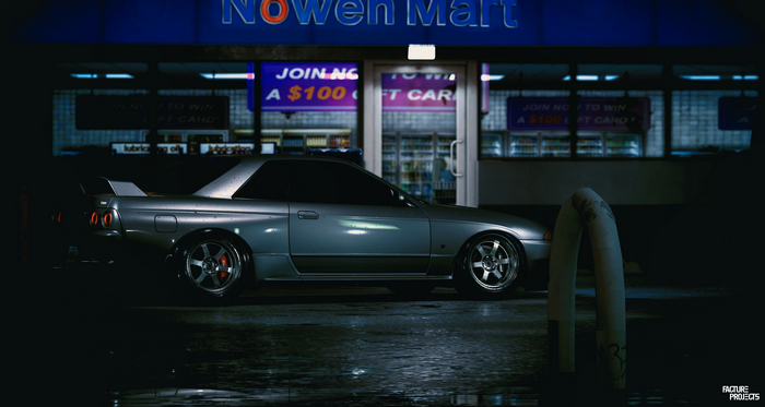 Nissan Skyline GT-R R32 at Nowen Mart