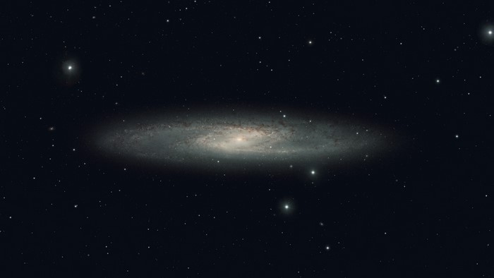 Galaxy and stars in deep space