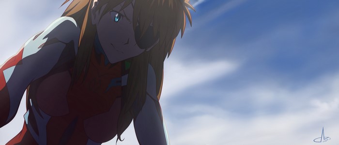 Asuka Langley Soryu from Neon Genesis Evangelion