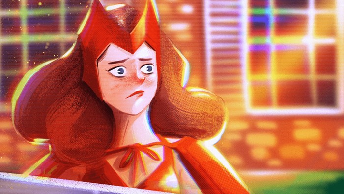 Scarlet Witch from Marvel Cinematic Universe