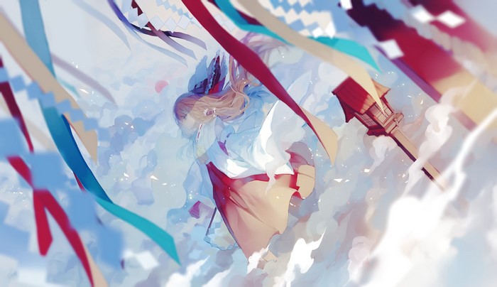 Hakurei Reimu from Touhou Project