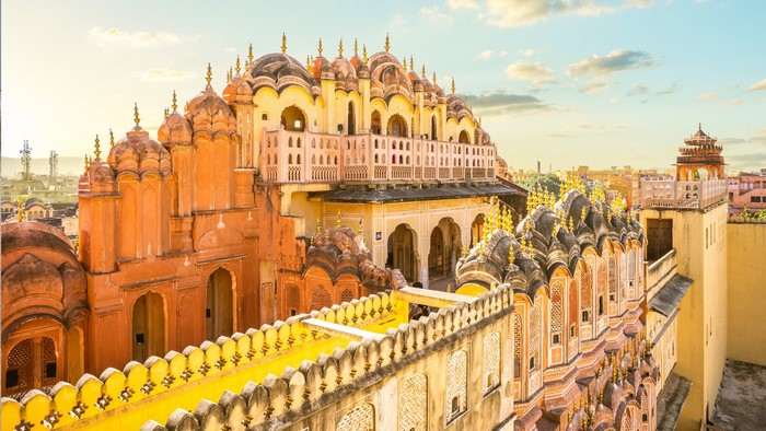 Hawa Mahal Palace in Jaipur, India