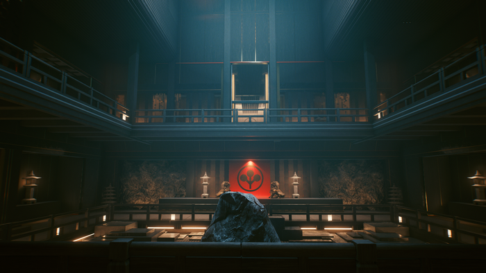 Cyberpunk 2077 Arasaka interior