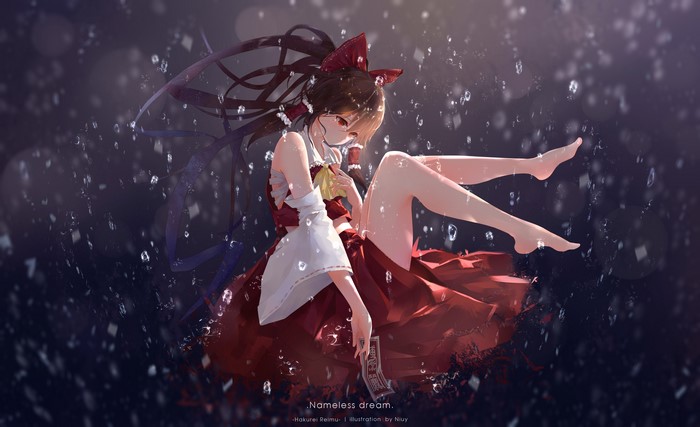 4K Hakurei Reimu from Touhou