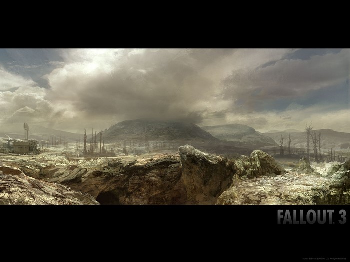 Fallout 3 landscape art