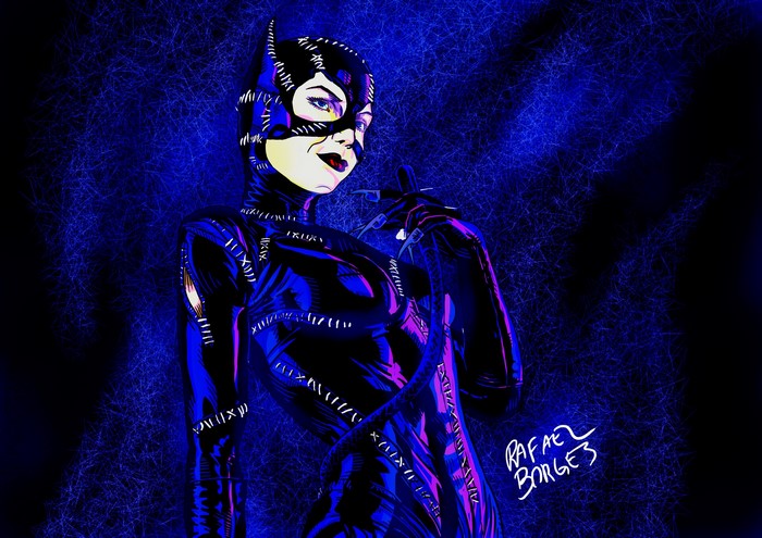 Artwork of Catwoman from Batman