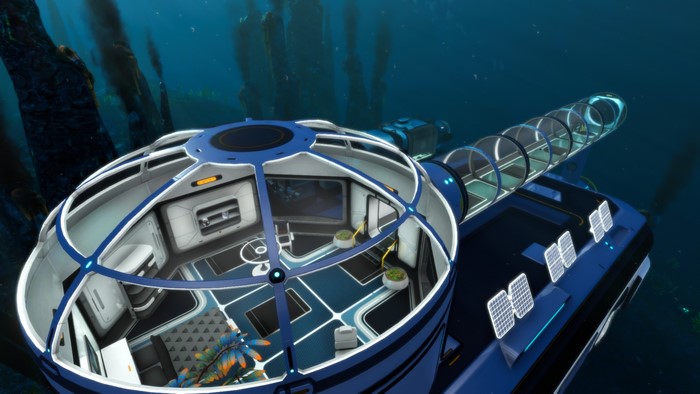 Subnautica: Below Zero underwater base interior