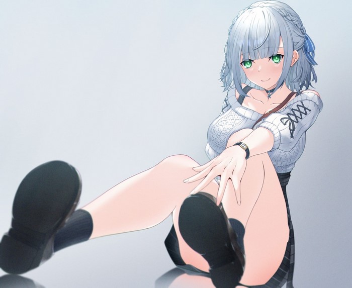 Noelle from Hololive anime girl