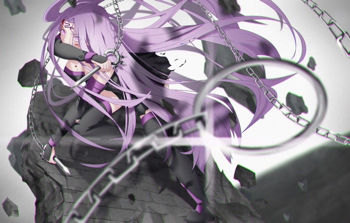 Rider from Fate/Grand Order with chains