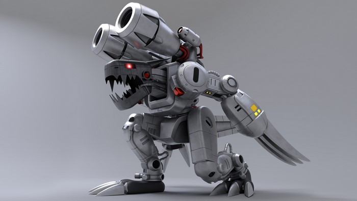Mugendramon from Digimon, 4K