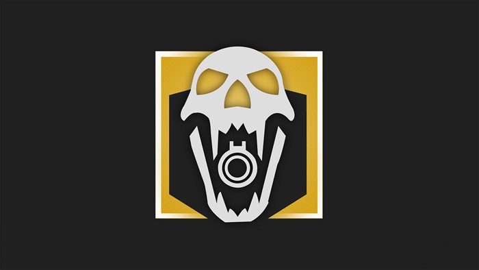 Skull with Grenade from Rainbow Six Siege