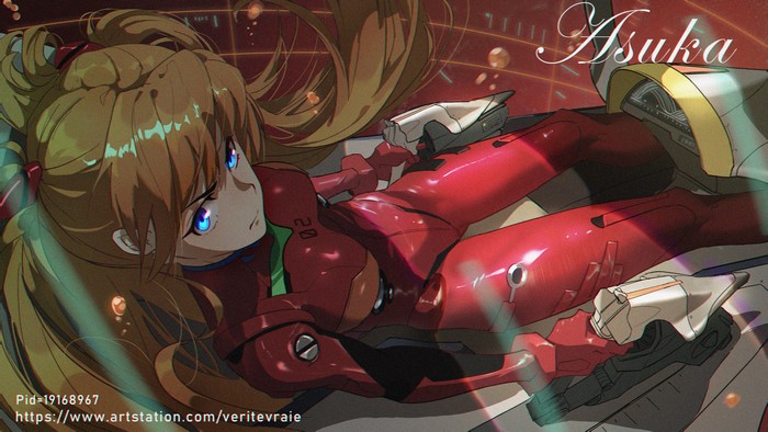 Asuka Langley Soryu from Neon Genesis Evangelion