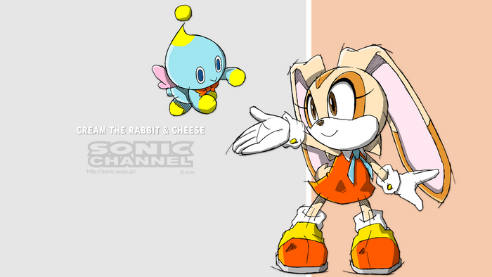 Cream the Rabbit and Cheese from Sonic the Hedgehog