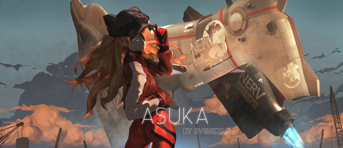 Asuka Langley Soryu from Neon Genesis Evangelion