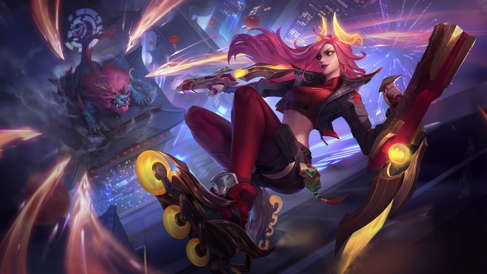 4K, Lunar Beast (Event), Miss Fortune (League of Legends), League of