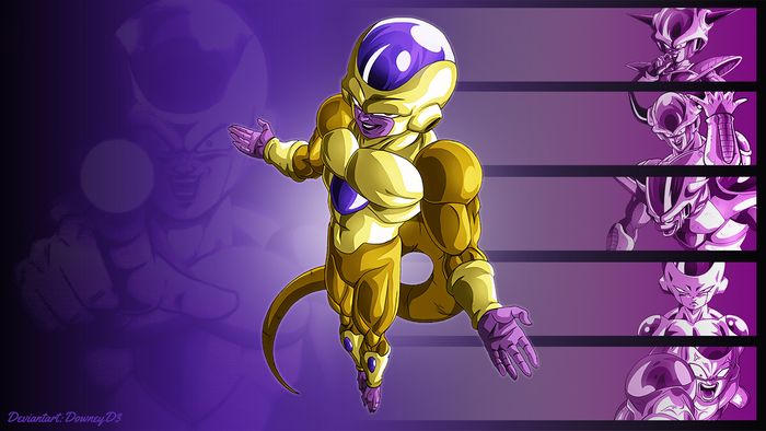 Golden Frieza Dragon Ball Z Art